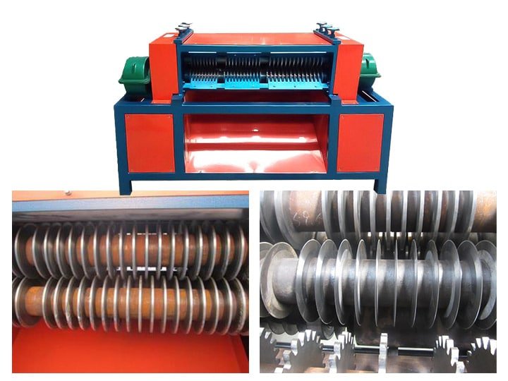 The cutter of the copper aluminum separator
