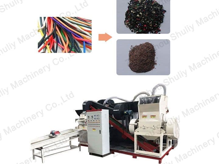 Copper wire recycling equipment