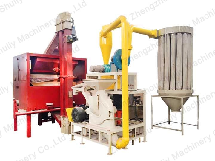 Blister pack recycling machine